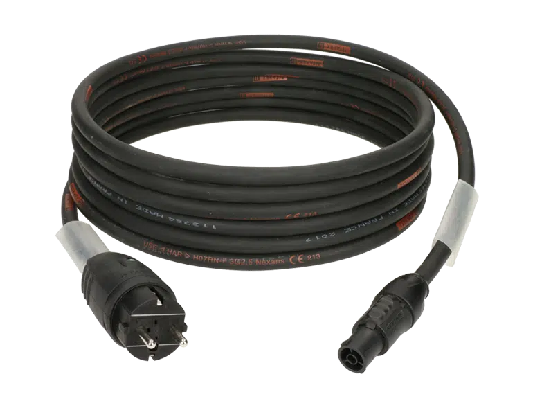 Schuko PowerCon 2.5mm